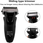 USB Rechargeable Electric Shaver Stainless Steel Shaving Machine For Men 3D Triple Floating Blade Razor Shaver Barber Electric