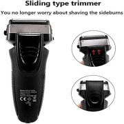 USB Rechargeable Electric Shaver Stainless Steel Shaving Machine For Men 3D Triple Floating Blade Razor Shaver Barber Electric